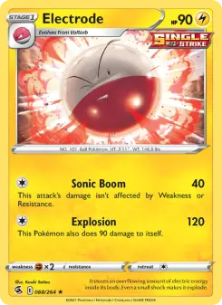 Electrode, Fusion Strike 88