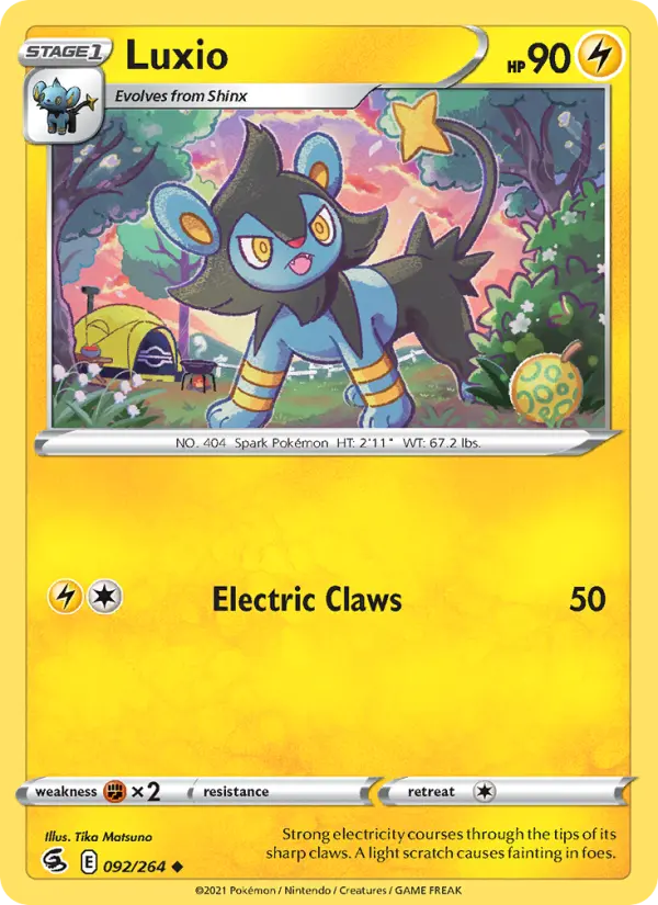 Luxio, Fusion Strike 92