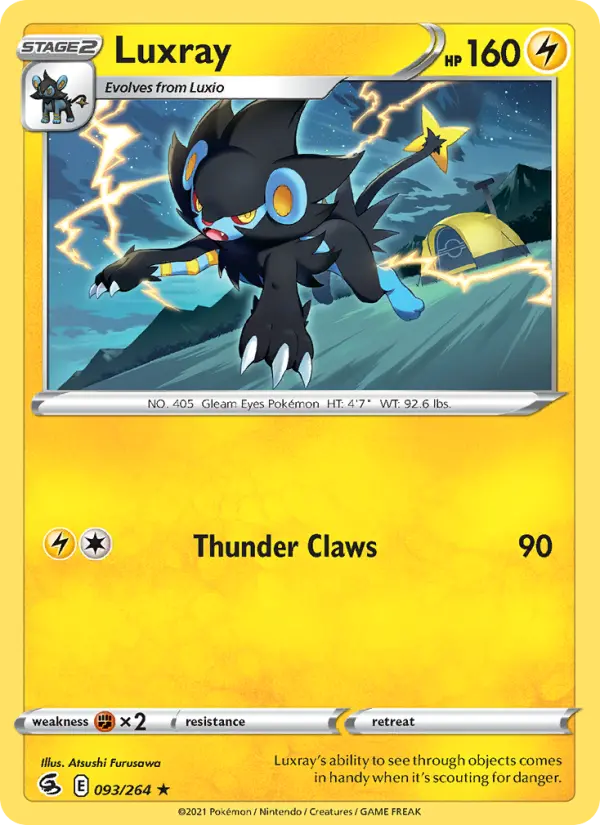 Luxray, Fusion Strike 93