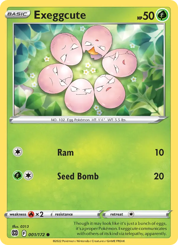 Exeggcute, Brilliant Stars 001
