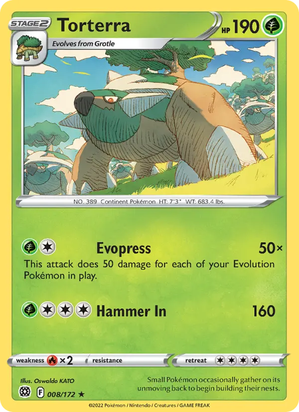 Torterra, Brilliant Stars 008