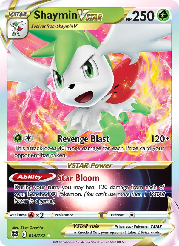 Shaymin VSTAR, Brilliant Stars 014