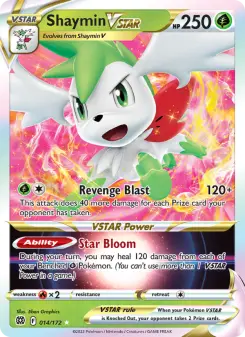 Shaymin VSTAR, Brilliant Stars 014