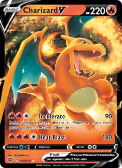 Charizard V, Brilliant Stars 017