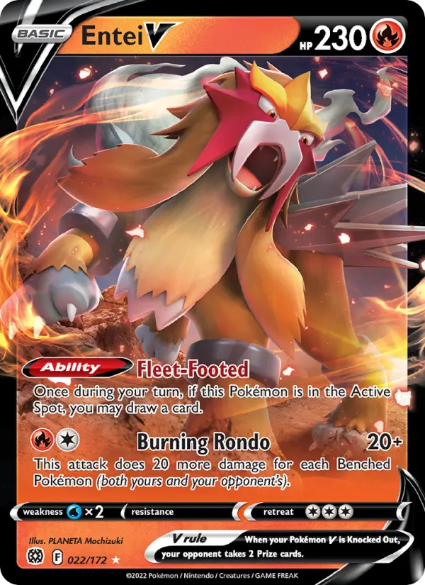 Entei V, Brilliant Stars 022