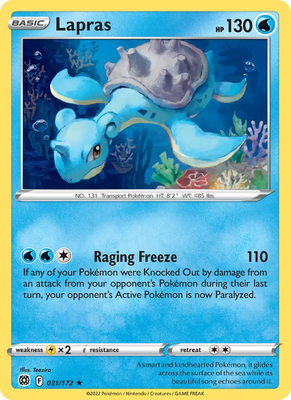 Lapras, Brilliant Stars 031