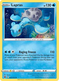 Lapras, Brilliant Stars 031