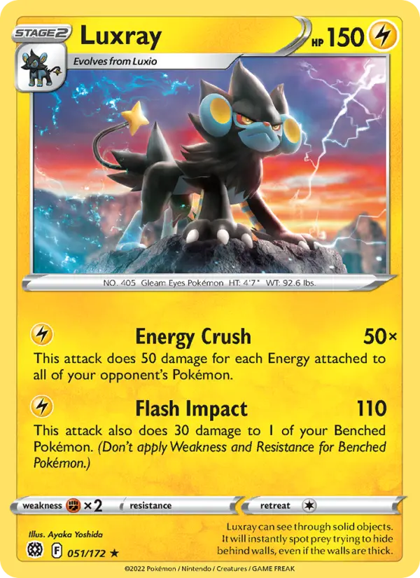 Luxray, Brilliant Stars 051
