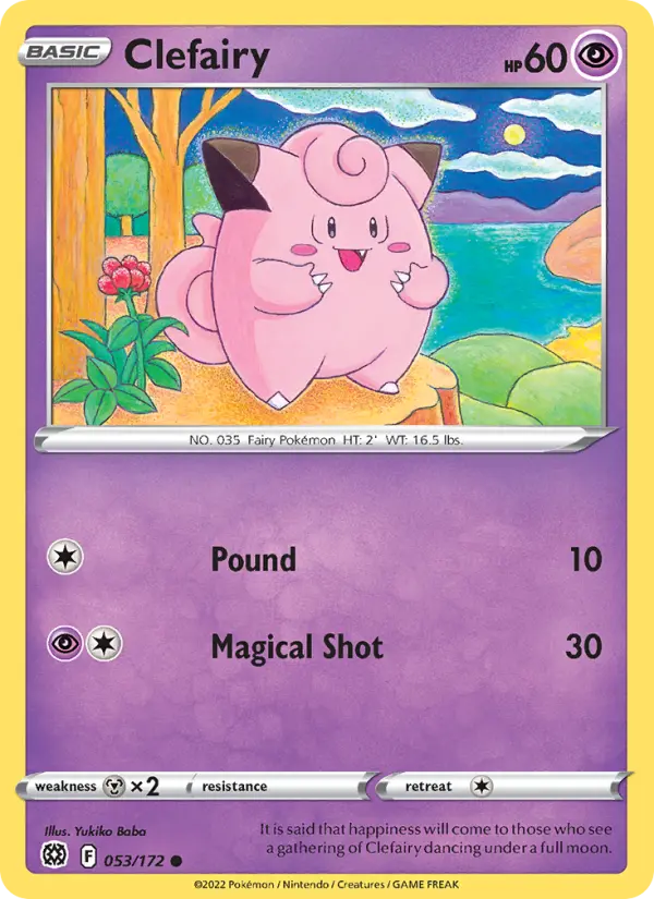 Clefairy, Brilliant Stars 053