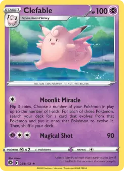 Clefable, Brilliant Stars 054