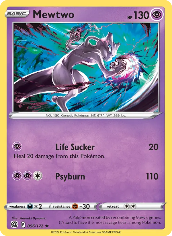 Mewtwo, Brilliant Stars 056