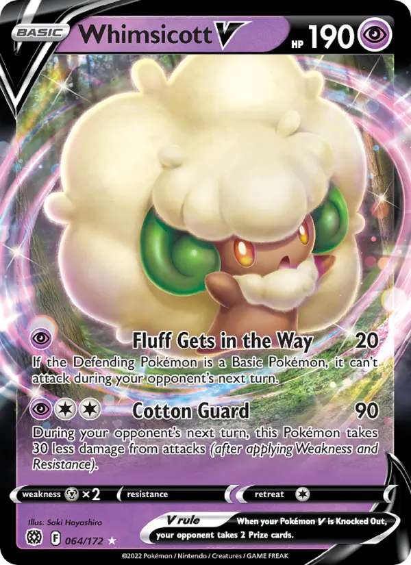 Whimsicott V, Brilliant Stars 064