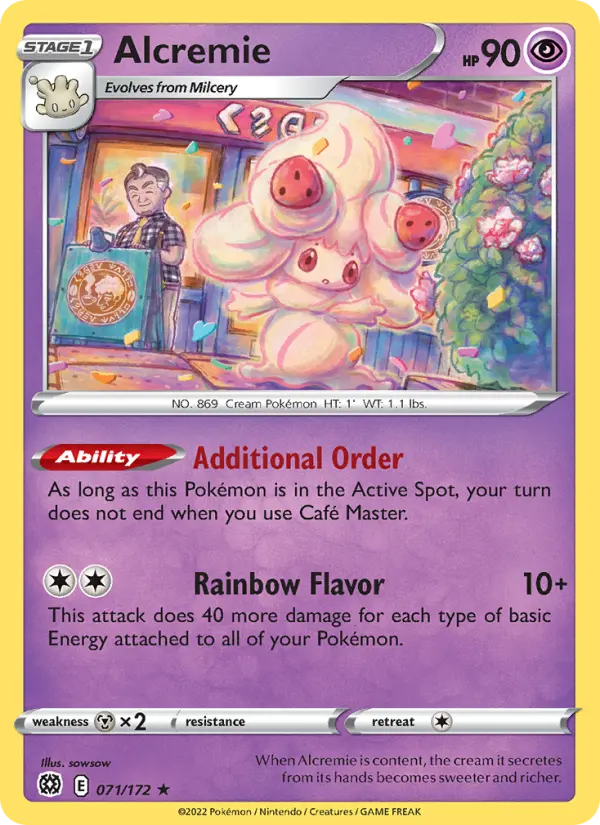 Alcremie, Brilliant Stars 071