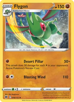 Flygon, Brilliant Stars 076