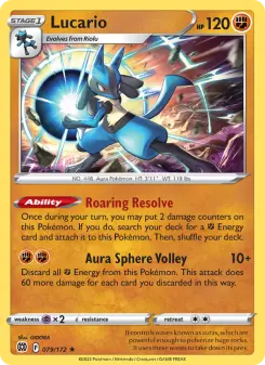 Lucario, Brilliant Stars 079