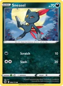 Sneasel, Brilliant Stars 086