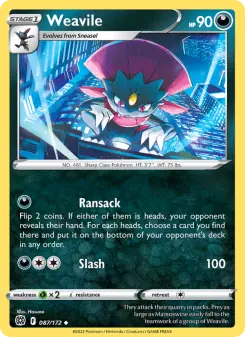 Weavile, Brilliant Stars 087