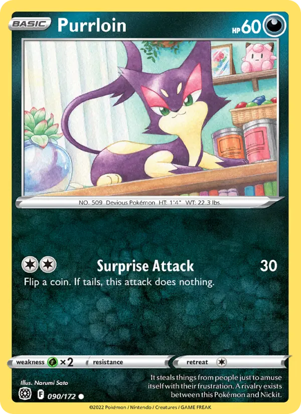 Purrloin, Brilliant Stars 090