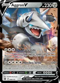 Aggron V, Brilliant Stars 096