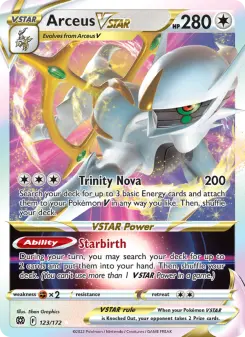 Arceus VSTAR, Brilliant Stars 123