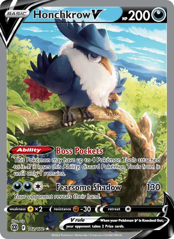 Honchkrow V, Brilliant Stars 162