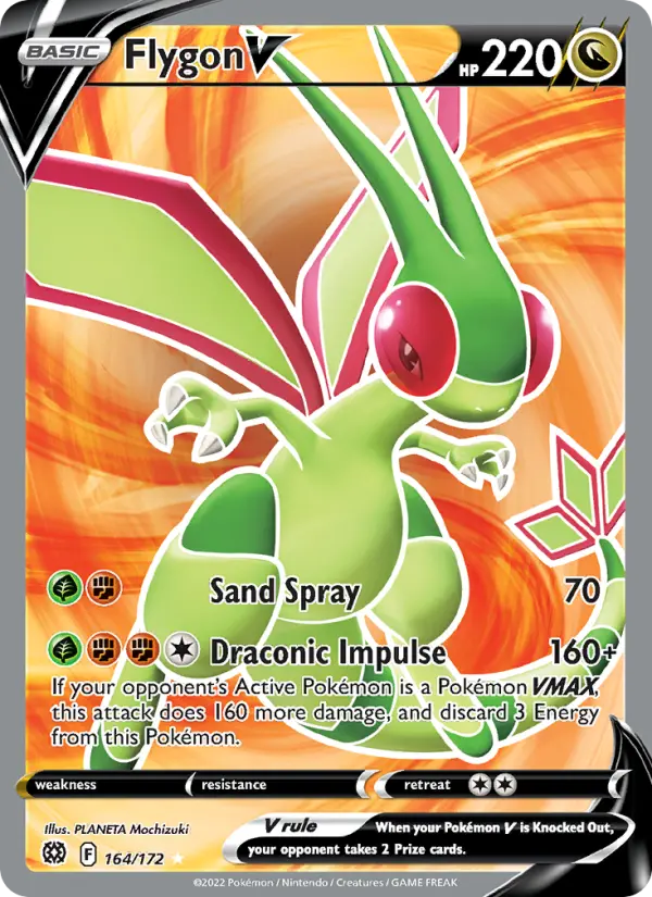 Flygon V, Brilliant Stars 164