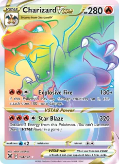 Charizard VSTAR, Brilliant Stars 174
