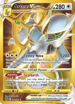 Arceus VSTAR, Brilliant Stars 184