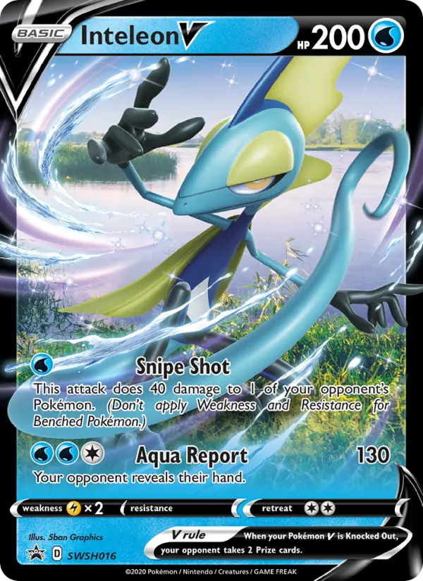 Inteleon V, SWSH Black Star Promos SWSH016