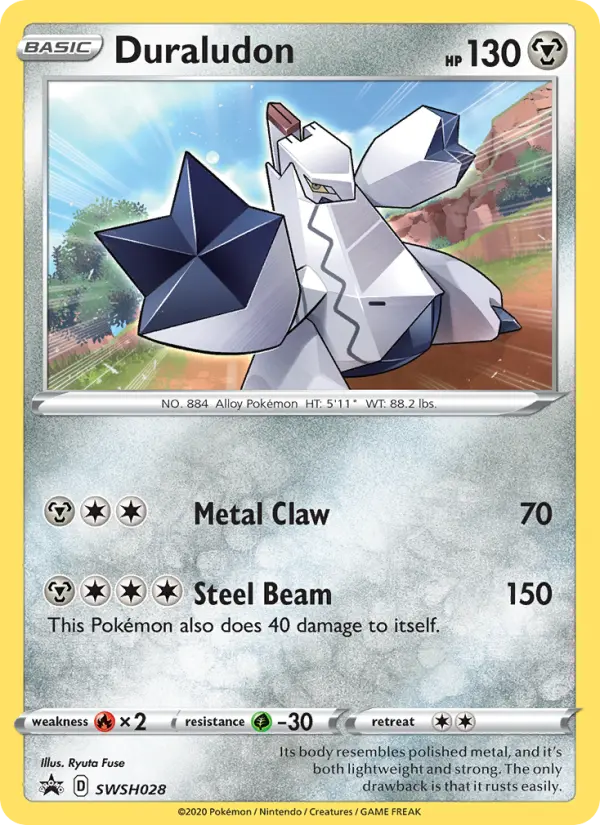 Duraludon, SWSH Black Star Promos SWSH028