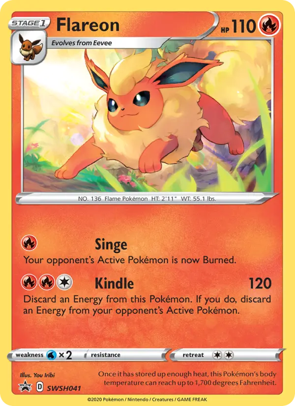 Flareon, SWSH Black Star Promos SWSH041