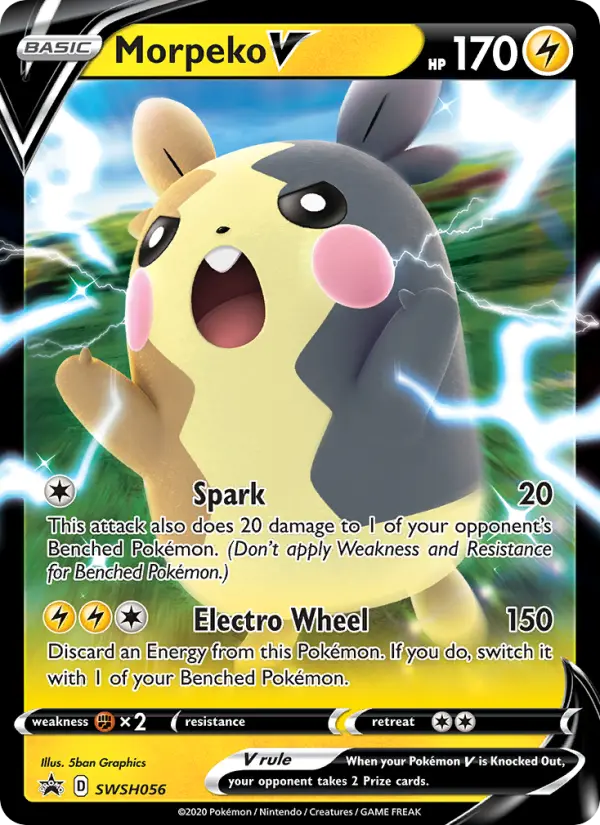 Morpeko V, SWSH Black Star Promos SWSH056