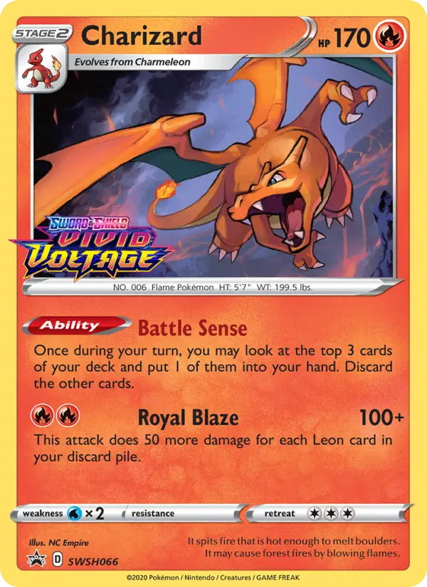 Charizard, SWSH Black Star Promos SWSH066