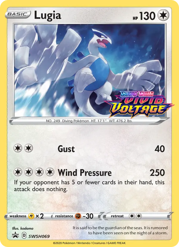 Lugia, SWSH Black Star Promos SWSH069