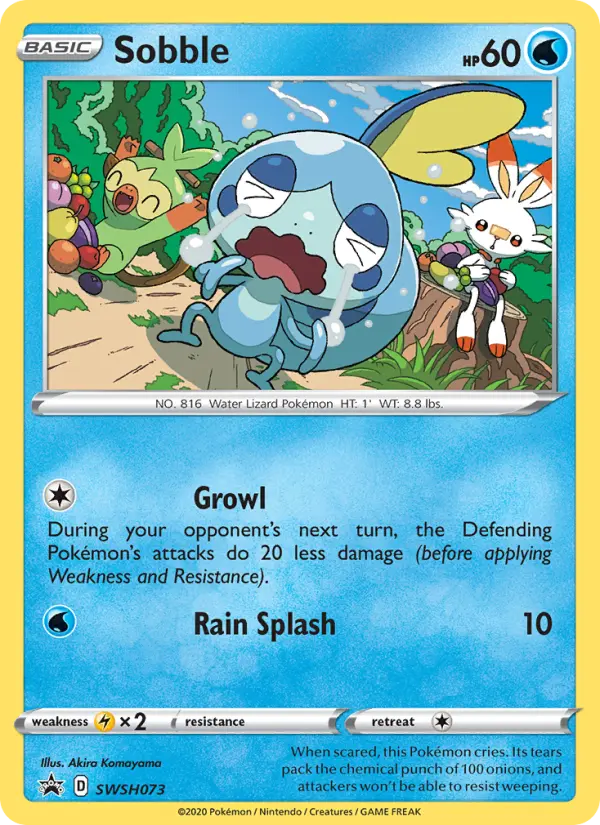 Sobble, SWSH Black Star Promos SWSH073