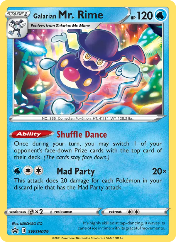 Galarian Mr. Rime, SWSH Black Star Promos SWSH079