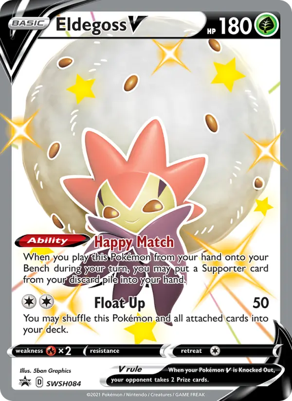 Eldegoss V, SWSH Black Star Promos SWSH084