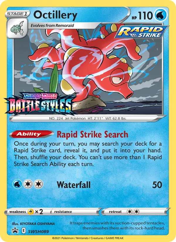 Octillery, SWSH Black Star Promos SWSH089