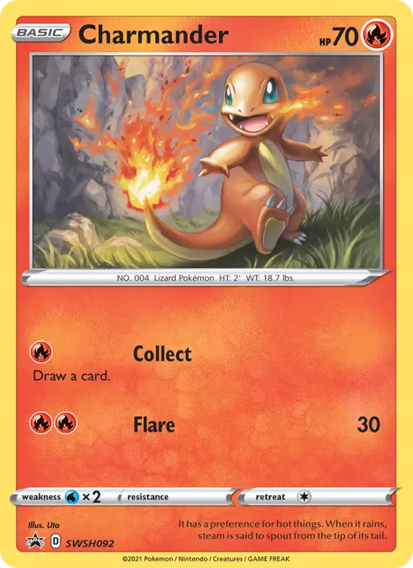 Charmander, SWSH Black Star Promos SWSH092