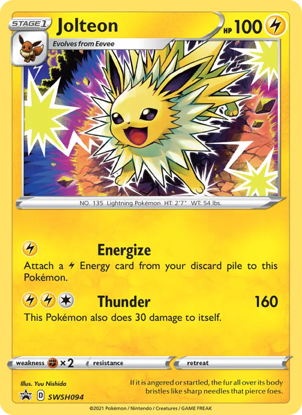 Jolteon, SWSH Black Star Promos SWSH094
