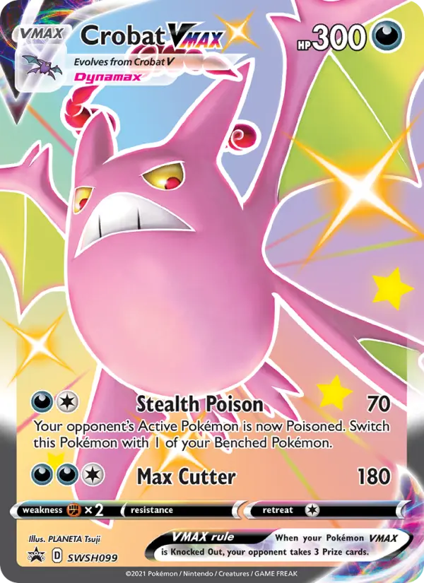 Crobat VMAX, SWSH Black Star Promos SWSH099