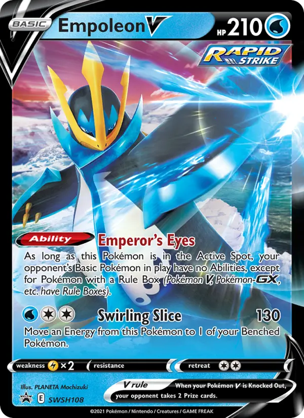 Empoleon V, SWSH Black Star Promos SWSH108