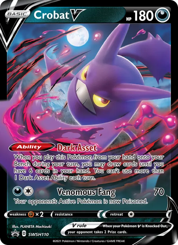 Crobat V, SWSH Black Star Promos SWSH110