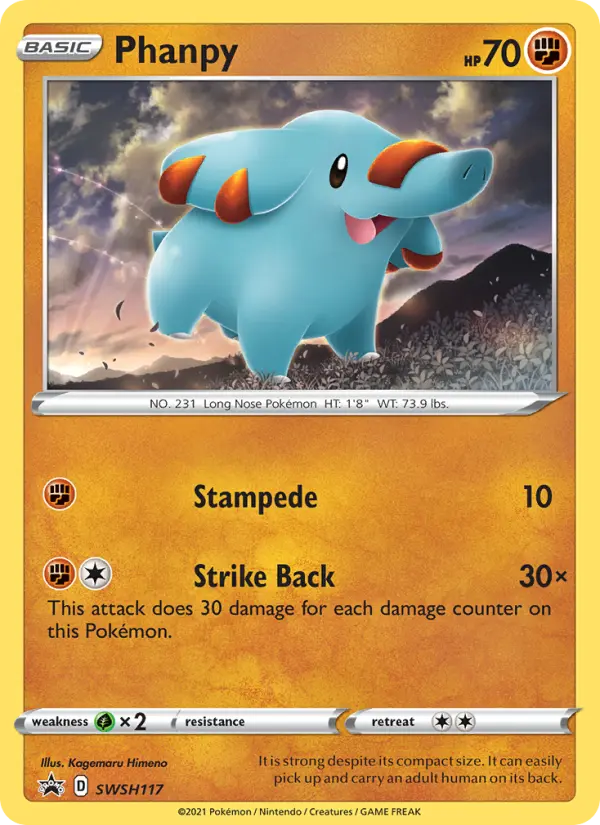 Phanpy, SWSH Black Star Promos SWSH117