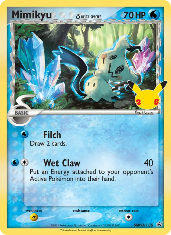 Mimikyu, SWSH Black Star Promos SWSH136