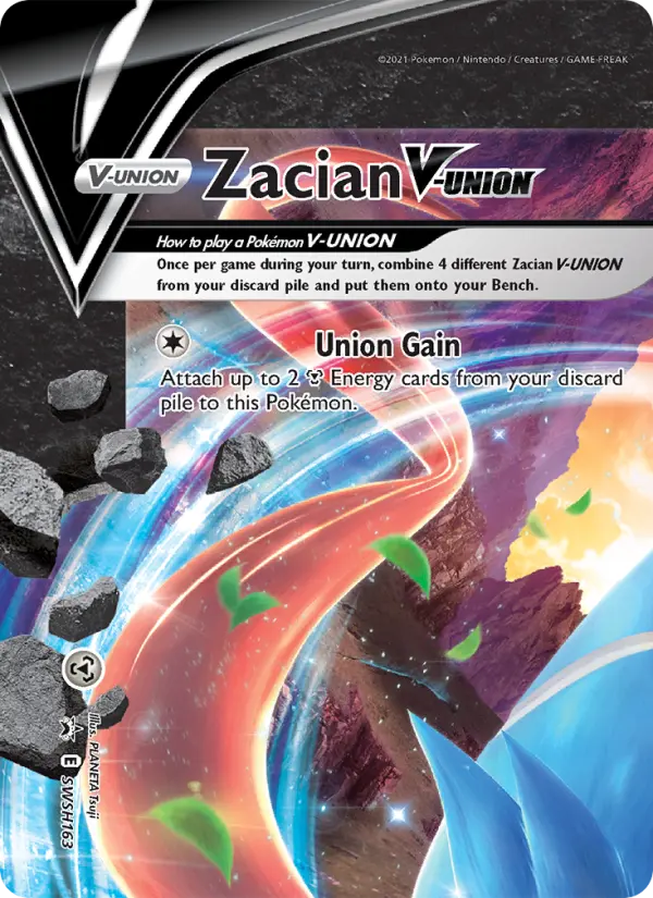 Zacian V-UNION, SWSH Black Star Promos SWSH163
