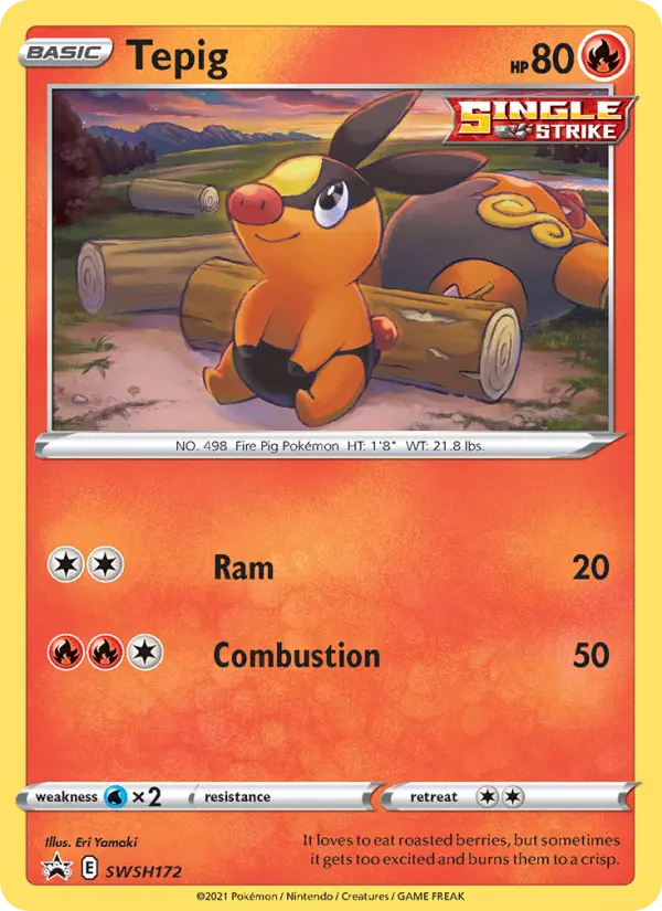 Tepig, SWSH Black Star Promos SWSH172