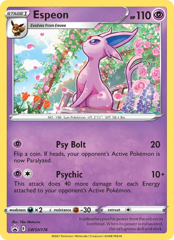 Espeon, SWSH Black Star Promos SWSH174