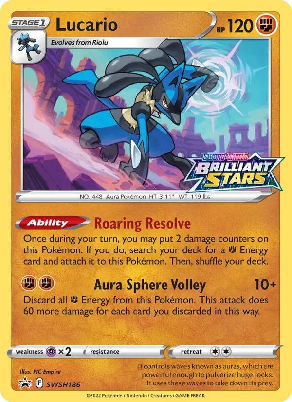 Lucario, SWSH Black Star Promos SWSH186