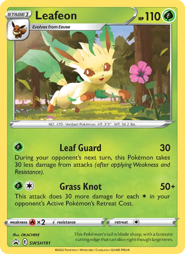 Leafeon, SWSH Black Star Promos SWSH191